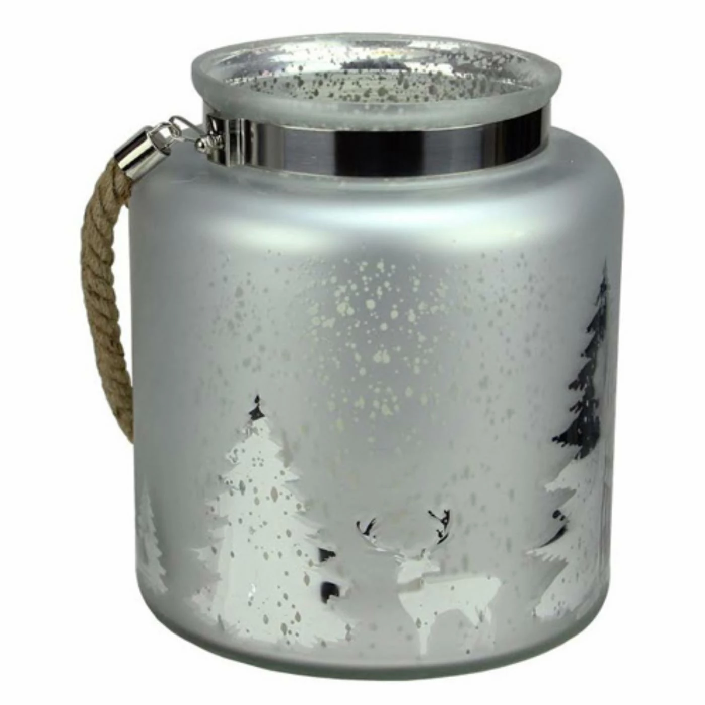 Brand new βοΈ Candle Holders π Christmas Home Decor Northlight Reindeer And π Christmas Tree Mercury Pillar Candle Holder With Handle π