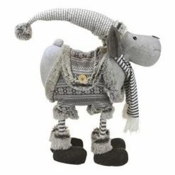 Coupon 🤩 Decorative ❄ Christmas Accents Northlight Plush Nordic Moose ❄ Christmas Tabletop Figurine ✔️