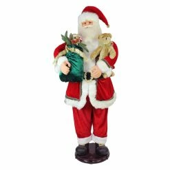 Hot Sale β Santa Figurines Northlight 5 Ft. Deluxe Traditional Musical Dancing Santa Claus π