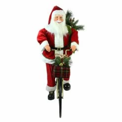 Coupon π₯ Santa Figurines Northlight 42 In. Traditional Santa Claus Riding A Bicycle Commercial π Christmas Decoration β