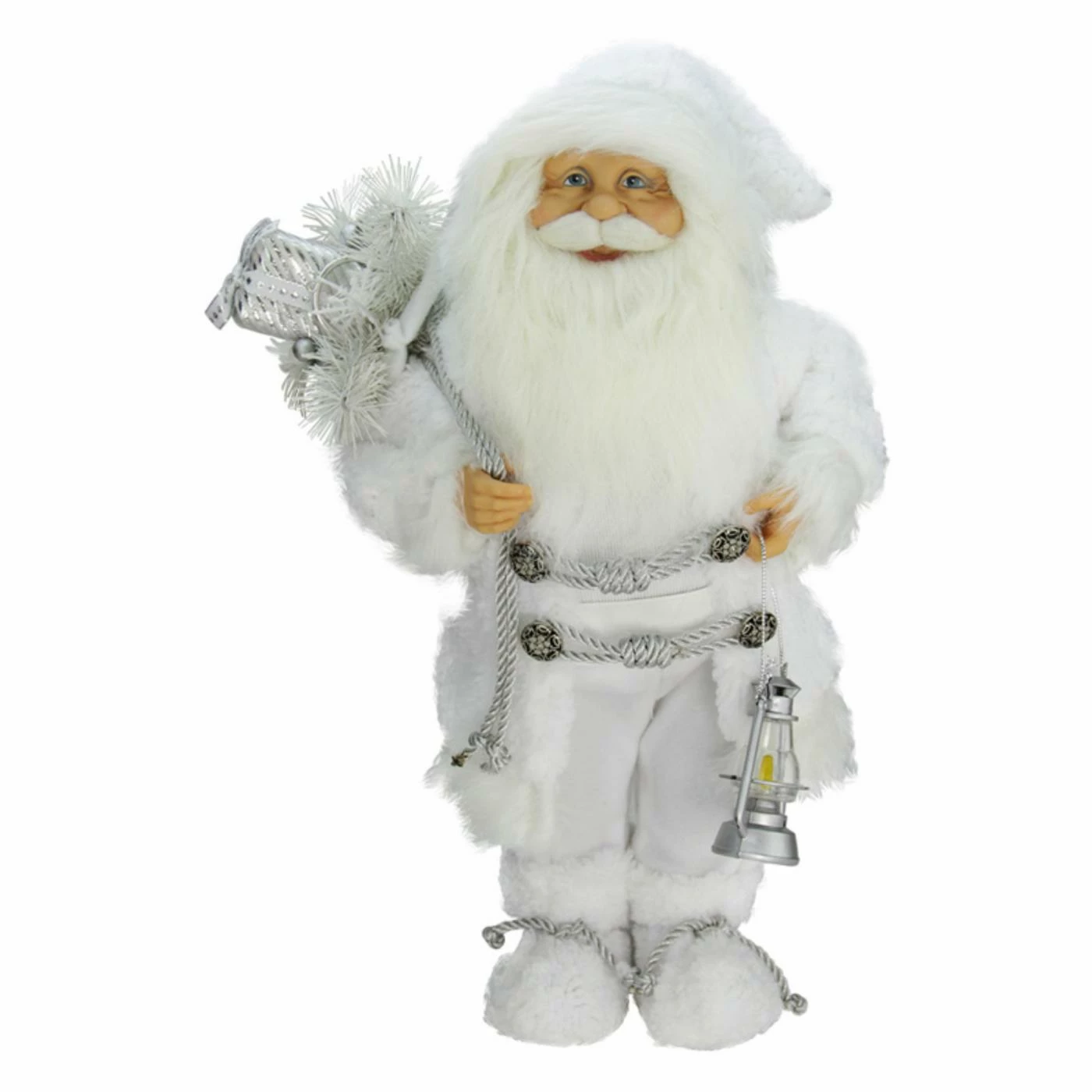 Best Pirce π₯° Santa Figurines Northlight 16 In. Elegant Frost Santa Claus π Christmas Figurine π―
