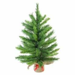 New ๐ Tabletop โ Christmas Tree Dรฉcor Northlight 2 Ft. Mixed Kateson Fir Unlit Table Top โ Christmas Tree In Burlap Base ๐