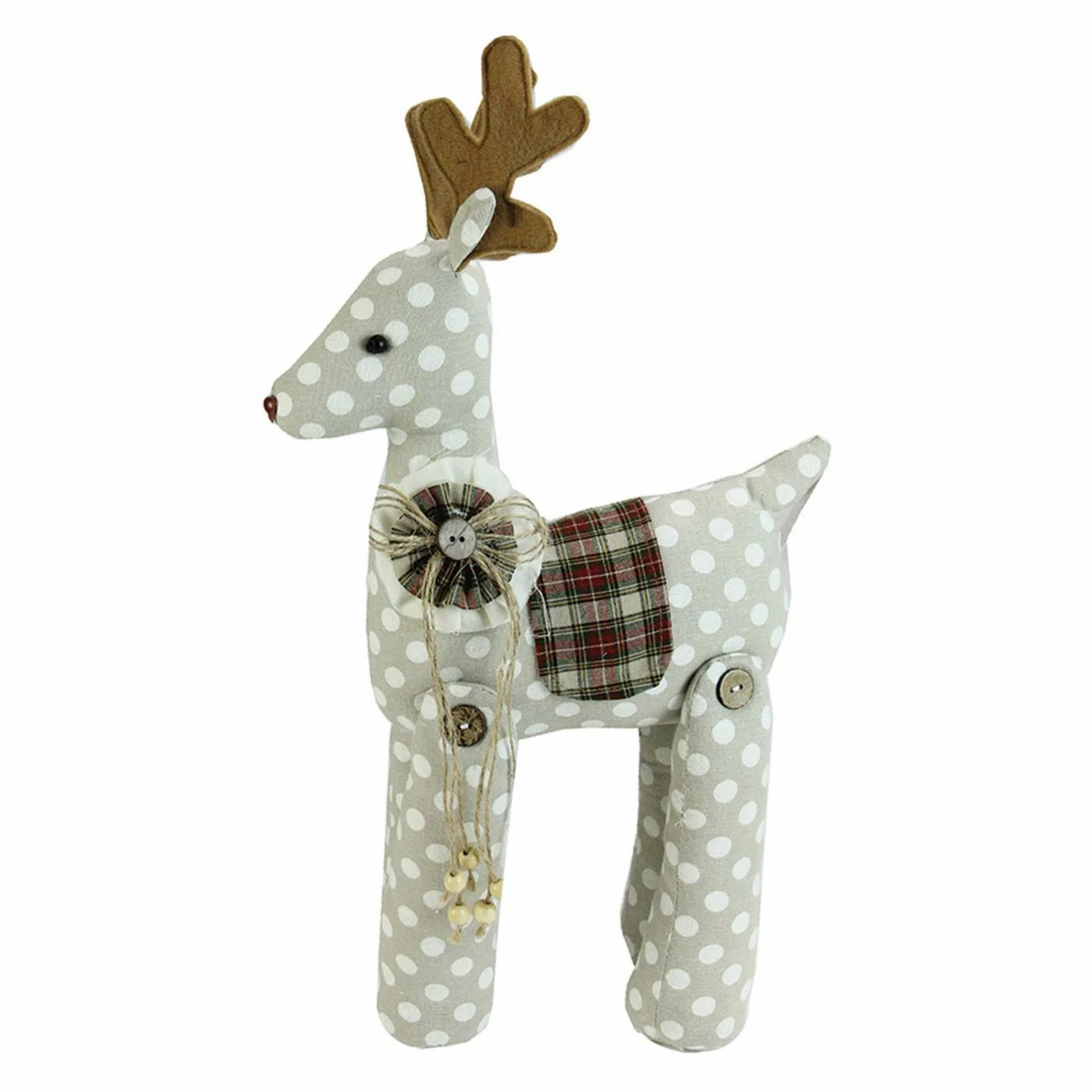 Top 10 π₯° Decorative π Christmas Accents Northlight 20 In. Natures Luxury Polka Dot Reindeer π Christmas Decoration βοΈ