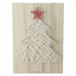 Best Sale ✨ Decorative ❄ Christmas Accents Northlight 11 In. Crazy String ❄ Christmas Tree Wall Decoration ❤️