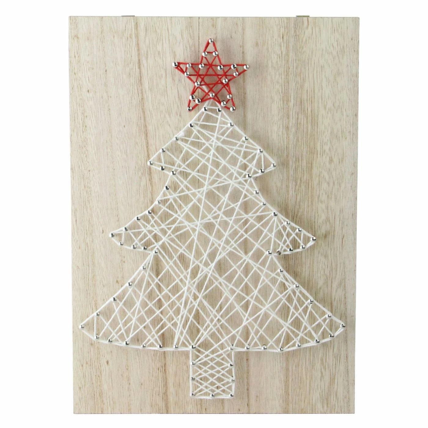 Best Sale ✨ Decorative ❄ Christmas Accents Northlight 11 In. Crazy String ❄ Christmas Tree Wall Decoration ❤️