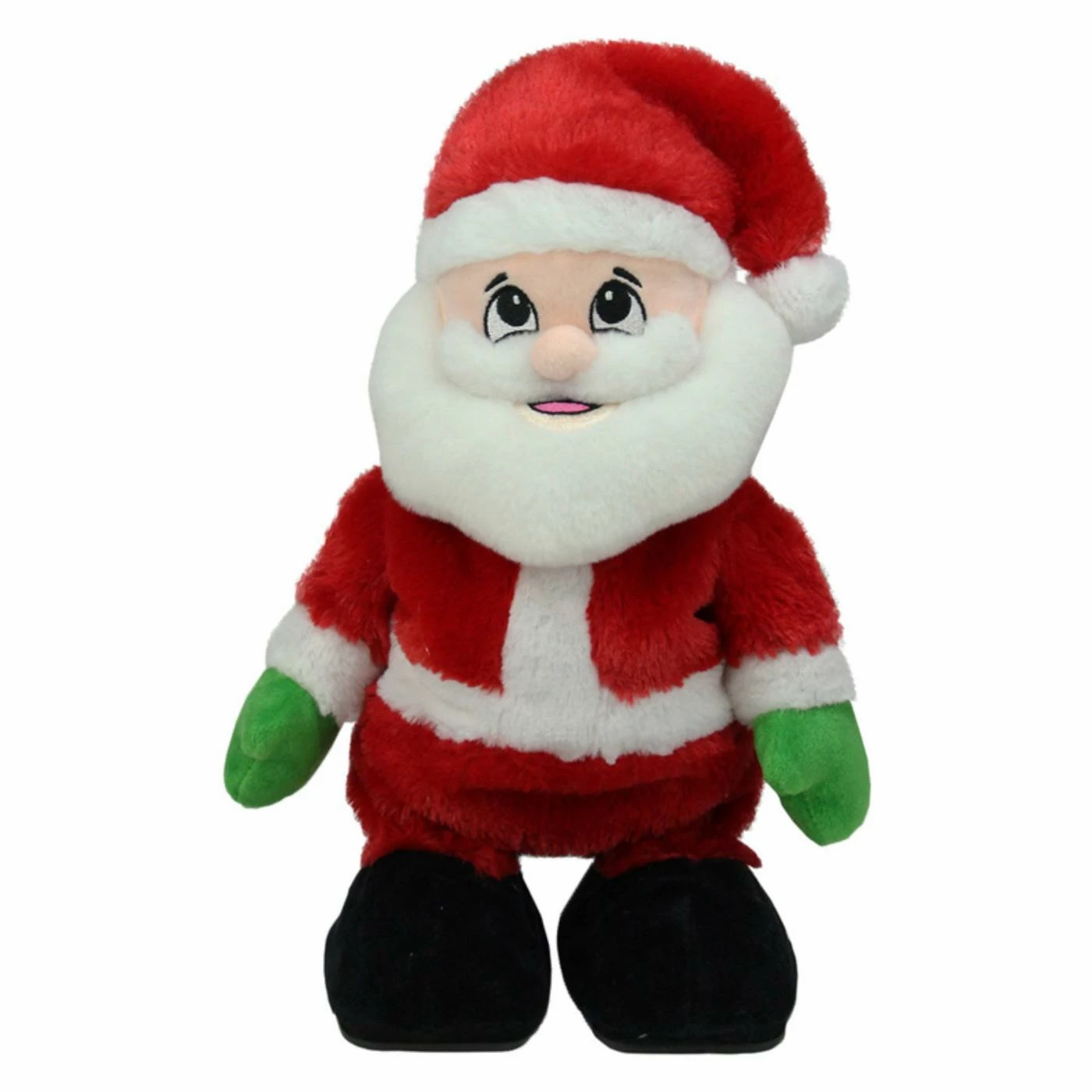 Best Sale π― Santa Figurines Northlight 12 In. Animated Tickle N Laugh Santa Claus Plush π Christmas Figure π