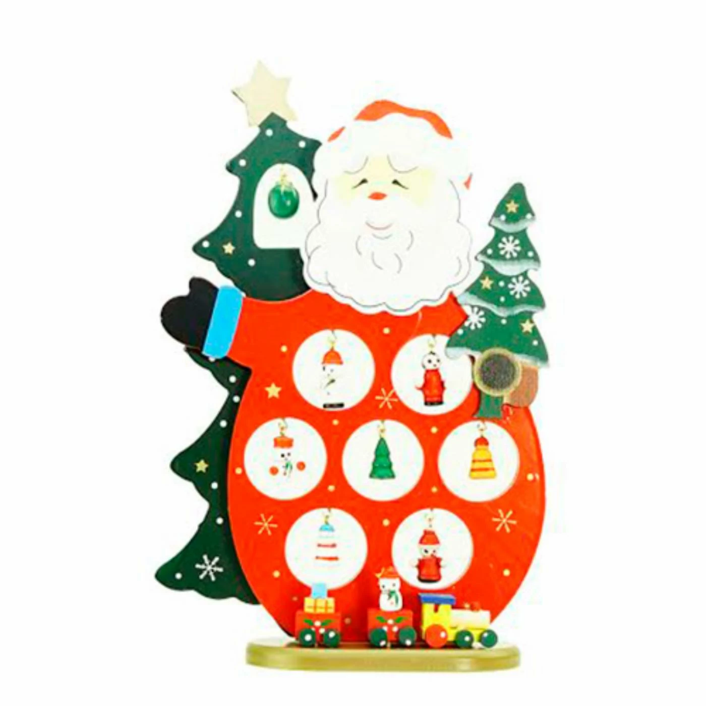 Coupon π Santa Figurines Northlight 10.25 In. Wooden Miniature Ornaments Santa Claus Cut Out π
Christmas Decoration β