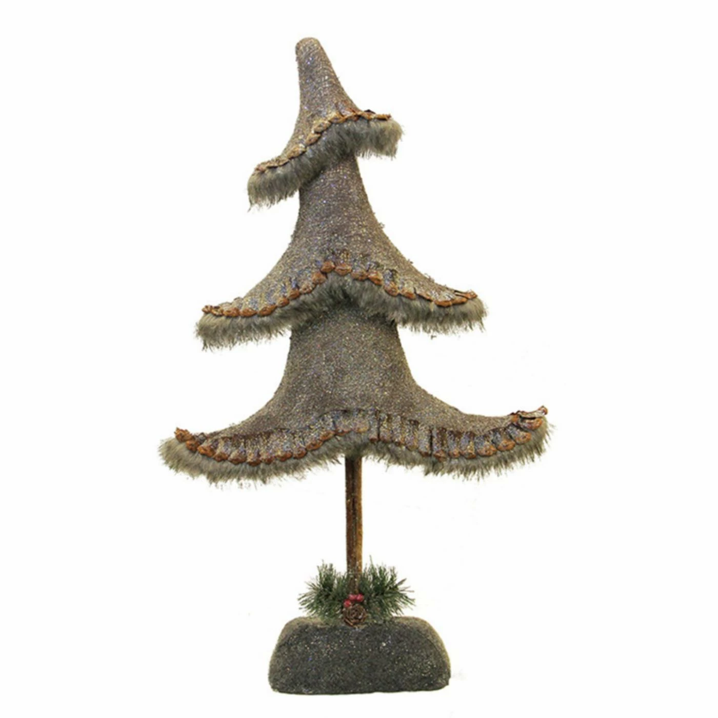 Coupon π€© Tabletop π Christmas Tree DΓ©cor Northlight 23.5 In. Rustic Country Glittered Tree π Christmas Decoration π