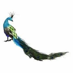 Brand new π₯° Decorative π Christmas Accents Northlight 23.5 In. Regal Peacock With Closed Tail Feathers π Christmas Decoration π
