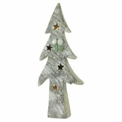Flash Sale ⭐ Tabletop 🎅 Christmas Tree Décor Northlight 30 In. LED Lighted Rustic Glittered 🎅 Christmas Tree Table Top Decoration 💯