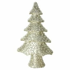 Best Pirce ⭐ Tabletop 🎄 Christmas Tree Décor Northlight 20.5 In. All That Glitters Beaded And Gold Glittered 🎄 Christmas Tree Table Top Decoration 🤩