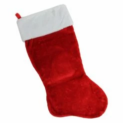 Top 10 🌟 Christmas Stockings & Holders Northlight 35 In. Traditional Red And White Plush 🎅 Christmas Stocking 😀