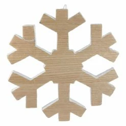 Cheapest π Decorative π Christmas Accents Northlight Natures Luxury Faux Wood Grain Snowflake π Christmas Wall Art π―