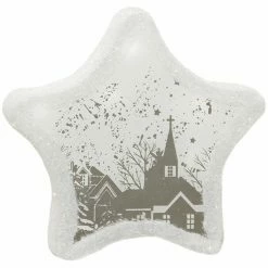 Flash Sale ⭐ Decorative 🎄 Christmas Accents Northlight 8 In. LED White Winter Scene Star 🥰