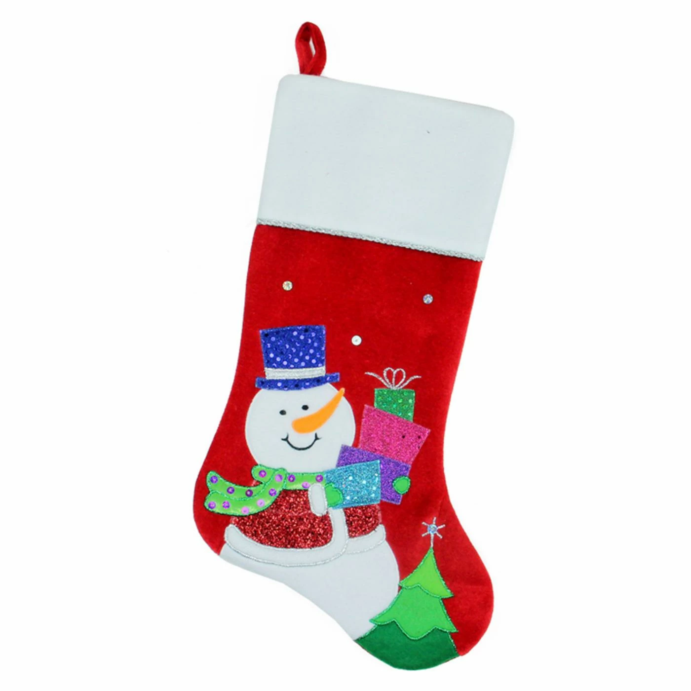 Top 10 𧨠Christmas Stockings & Holders Northlight Snowman With Glitter Presents π Christmas Stocking β€οΈ