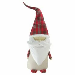 Deals π Santa Figurines Northlight 26 In. Gnome With Plaid Hat Santa Figurine π