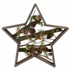 Promo π Decorative π
Christmas Accents Northlight 15.25 In. Star Frame With Mixed Branches π
Christmas Decorative Accent π