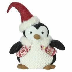 Wholesale π Decorative π Christmas Accents Northlight Plush Penguin In Nordic Snowflake Vest π Christmas Figure π