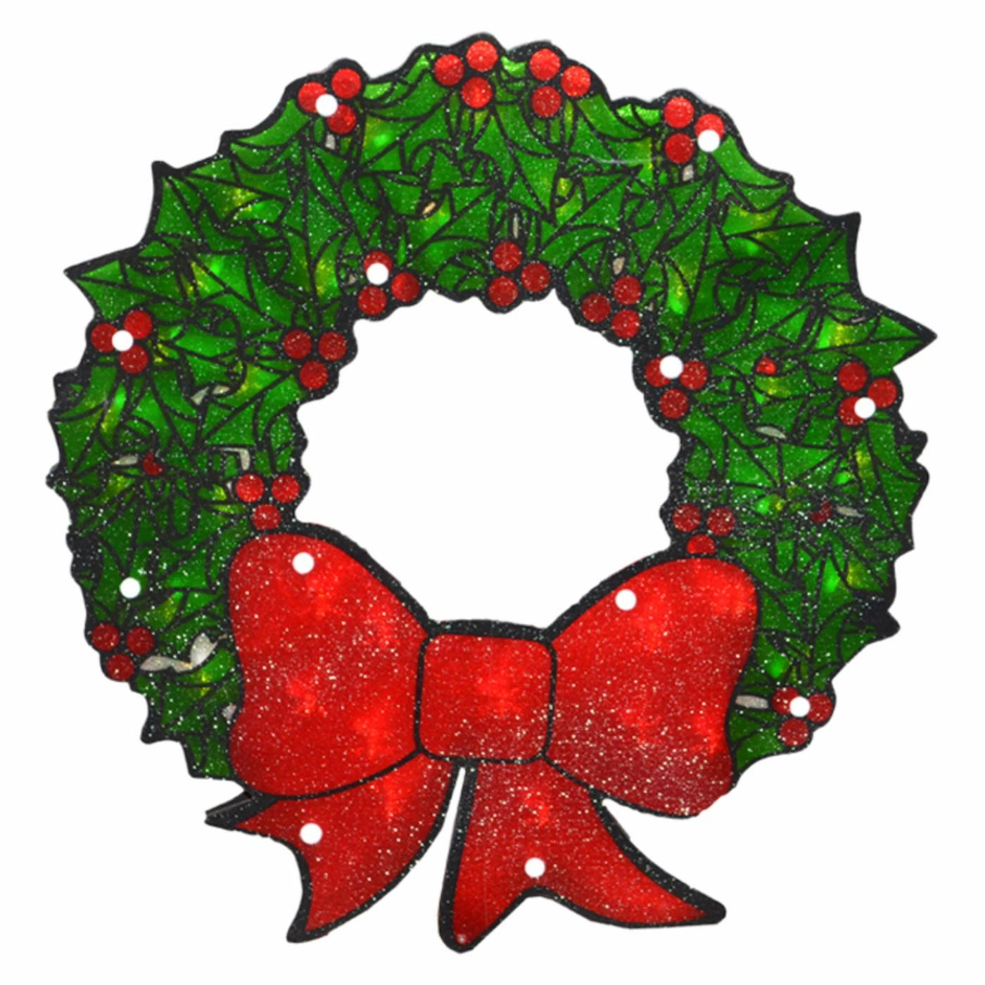 Hot Sale π₯ Decorative π
Christmas Accents Northlight 15 In. Double Sided Lighted Shimmering π
Christmas Wreath Window Silhouette π