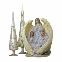 Discount π Nativity Figurines & Sets Northlight Holy Family And Angel Nativity Statue π€©