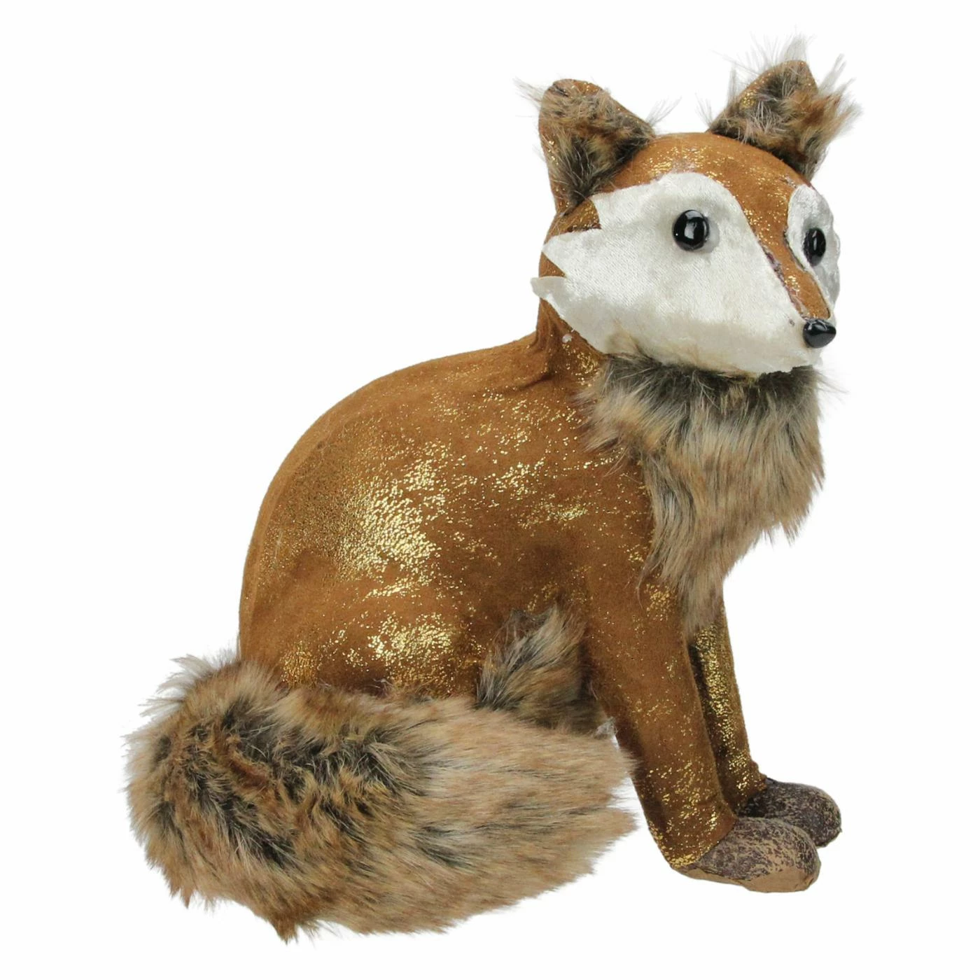 New π Decorative π Christmas Accents Northlight Plush Sitting Fox Decoration π