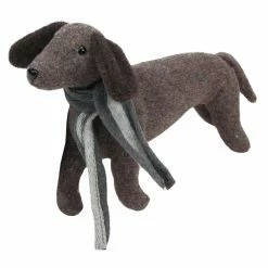 Wholesale π Decorative β Christmas Accents Northlight Plush Dachshund πΆ Dog With Scarf β Christmas Decoration π