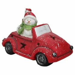 Flash Sale π€© Decorative π Christmas Accents Northlight Lighted Joyful Snowman Beetle Star Car Decoration π