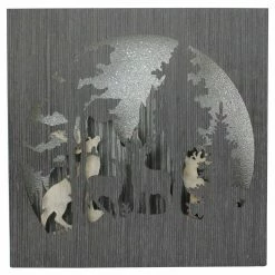 Cheapest 🌟 Decorative ❄ Christmas Accents Northlight Glittered Winter Woodland Deer ❄ Christmas Shadow Box Table Decoration 😀
