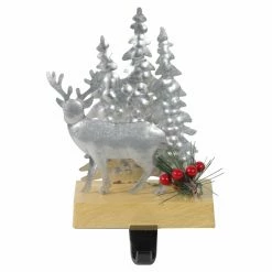 Deals π Christmas Stockings & Holders Northlight Metal Deer And Trees π Christmas Stocking Holder π§¨