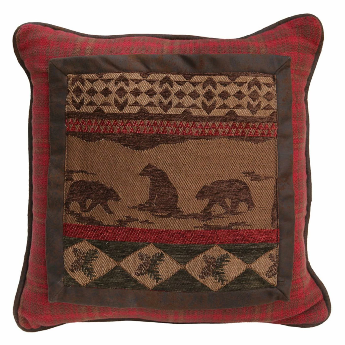 Best deal π₯ Decorative π Christmas Pillows HiEnd Accents Bear Square Pillow βοΈ