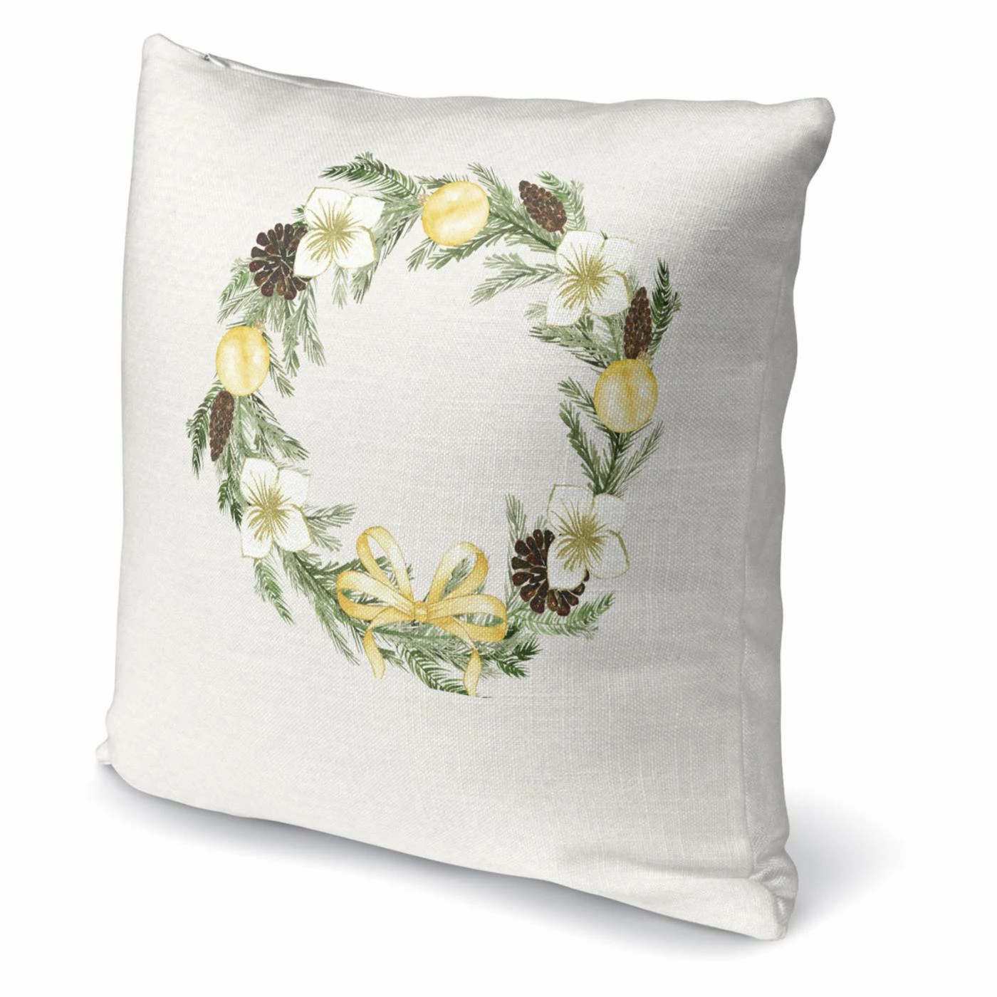 Promo π― Decorative π Christmas Pillows Kavka Designs π Christmas Wreath Accent Pillow β