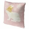 Best Sale 😀 Decorative 🎅 Christmas Pillows Kavka Designs A 🎅 Christmas Bunny Accent Pillow 🤩