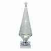 Discount 🛒 Kurt S. Adler Tabletop ❄ Christmas Tree Décor Kurt Adler 14 In. Battery Operated Clear And Silver Lava Light Tree 🥰