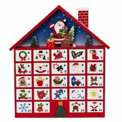Wholesale ✔️ Kurt S. Adler ❄ Christmas Advent Calendars Kurt Adler 16 In. Wooden Advent Calendar 😉