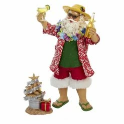 Top 10 🛒 Kurt S. Adler Santa Figurines Kurt Adler Fabriche 2 Piece Beach Santa Figurine Set ⭐