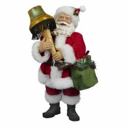 Cheap 🎁 Kurt S. Adler Santa Figurines Kurt Adler Leg Lamp Fabriche Santa With Light Figurine 🎉