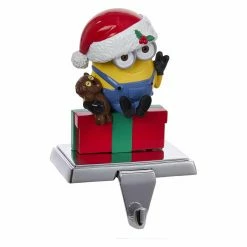 Top 10 👏 Kurt S. Adler 🔔 Christmas Stockings & Holders Kurt Adler Minion Bob With Bear Stocking Holder 👍