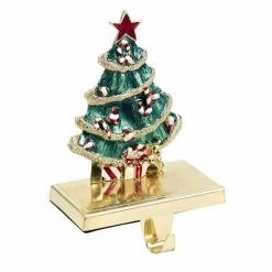 Cheapest 🛒 Kurt S. Adler 🎅 Christmas Stockings & Holders Kurt Adler Zinc 🎅 Christmas Tree Stocking Holder ✔️