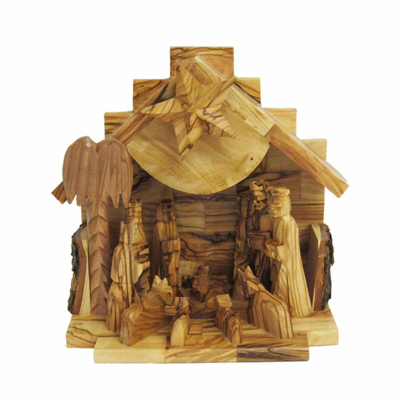 Best Sale π Nativity Figurines & Sets Kurt S. Adler 7.9 In. Olive Wood Nativity Music Box π
