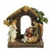 Promo 🔥 Nativity Figurines & Sets Kurt S. Adler 9 In. Painted Holy Family Tablepiece 👏