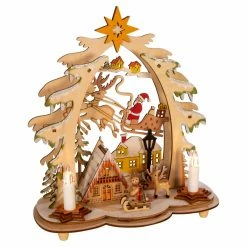 Budget ๐ Decorative ๐ Christmas Accents Kurt Adler 10.82 In. Battery Operated Village LED House ๐