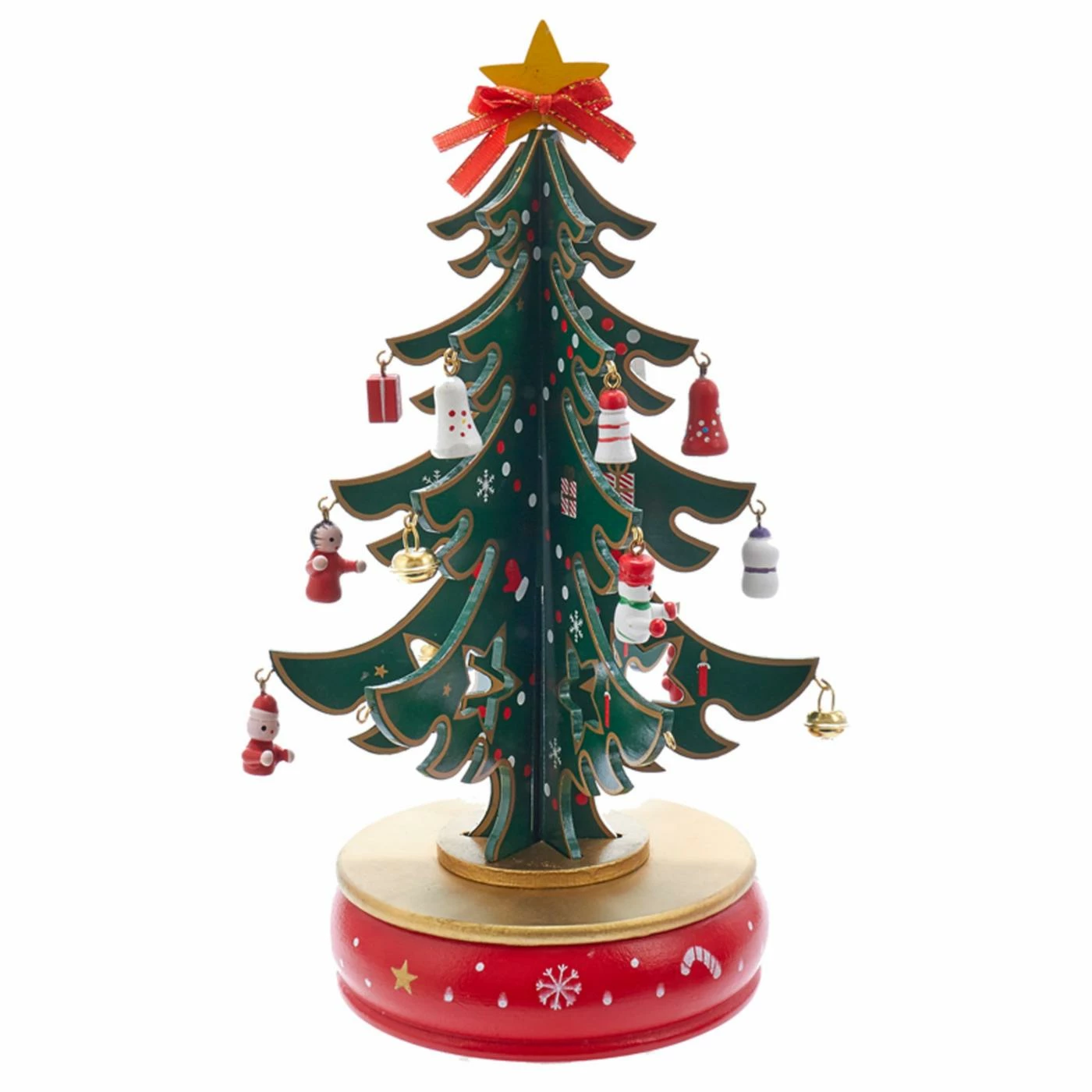 Hot Sale π Tabletop β Christmas Tree DΓ©cor Kurt Adler 10.5 In. Wooden Musical Tree Table Piece π§¨