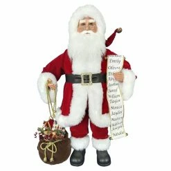 Best reviews of ✔️ Santa Figurines Kurt Adler 34 In. Kringle Klaus Traditional Santa And List 🎉