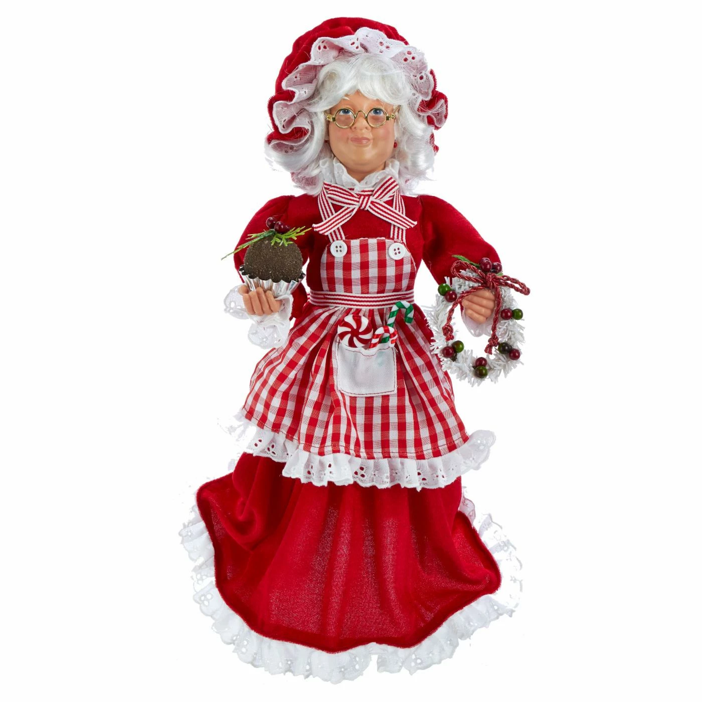 Best reviews of β Santa Figurines Kurt Adler 16.5 In. Kringle Klaus Mrs. Claus With Apron π