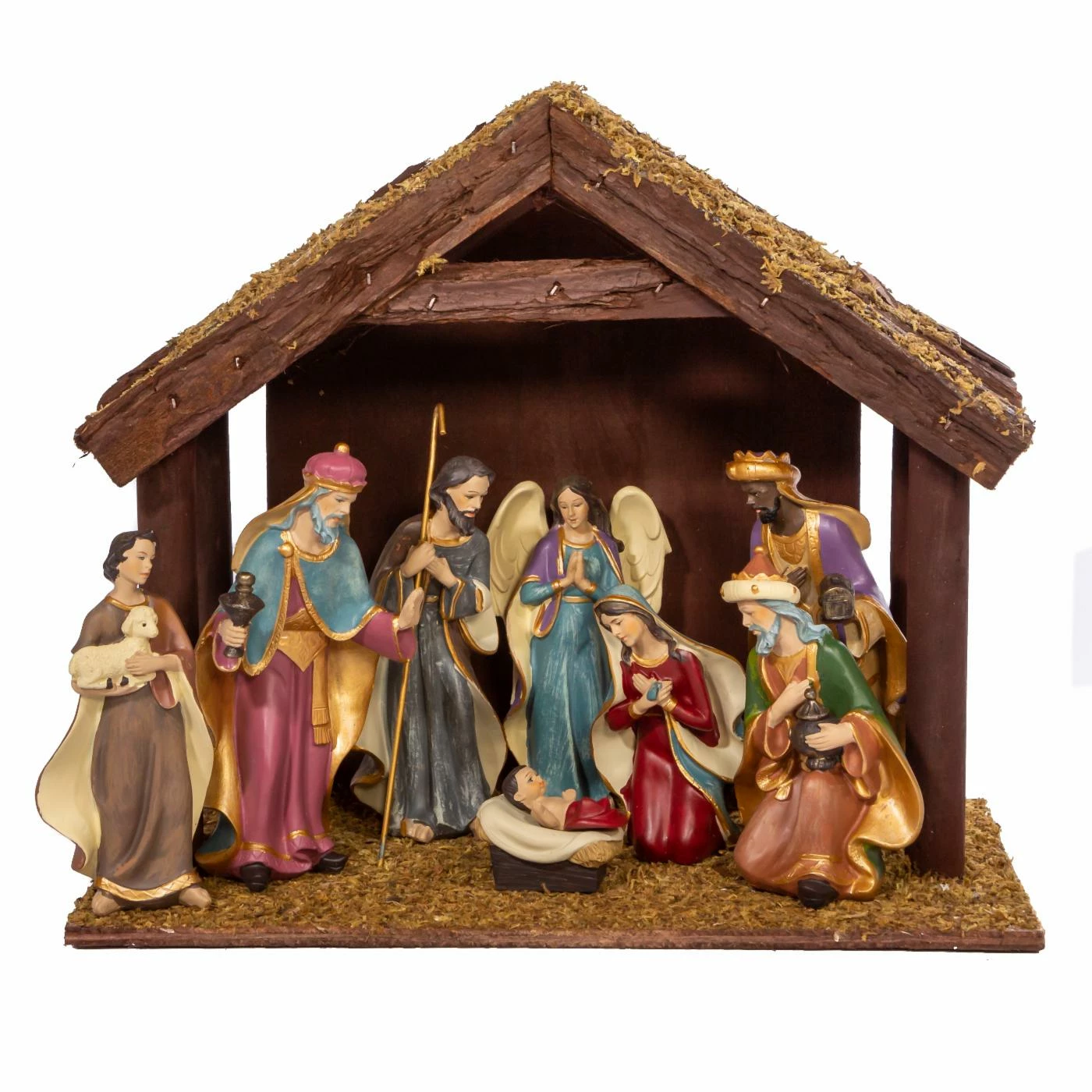 Outlet π₯° Nativity Figurines & Sets Kurt S. Adler 6.25 In. 8 Piece Nativity Set π