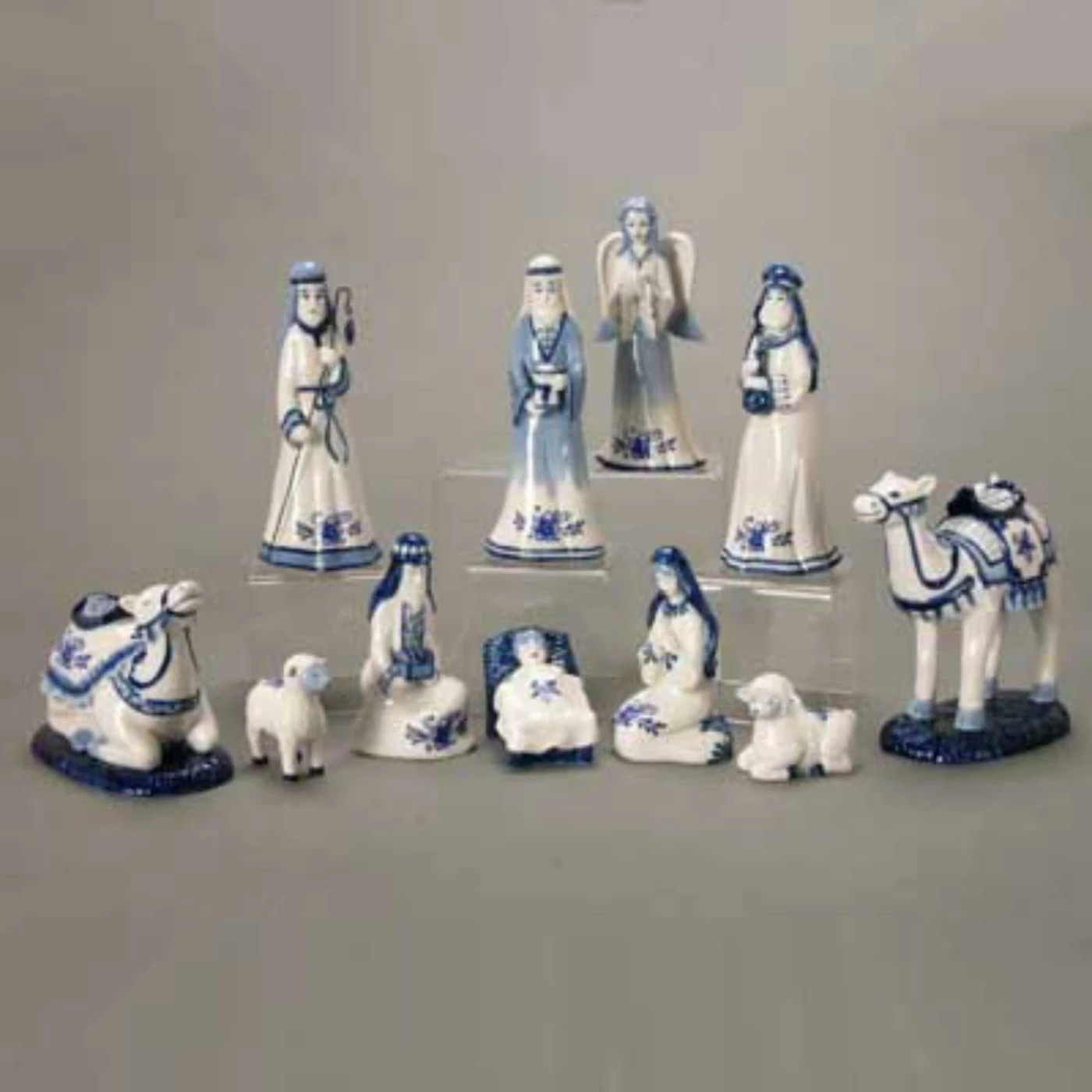 Flash Sale π Kurt S. Adler Nativity Figurines & Sets Kurt Adler Porcelain Delft Blue Nativity Set - 11-Piece Set π₯°