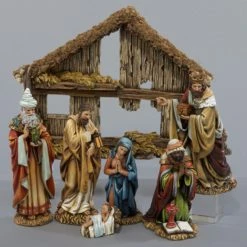 Outlet 🥰 Kurt S. Adler Nativity Figurines & Sets Kurt Adler 6-in. Resin Nativity - Set Of 7 💯