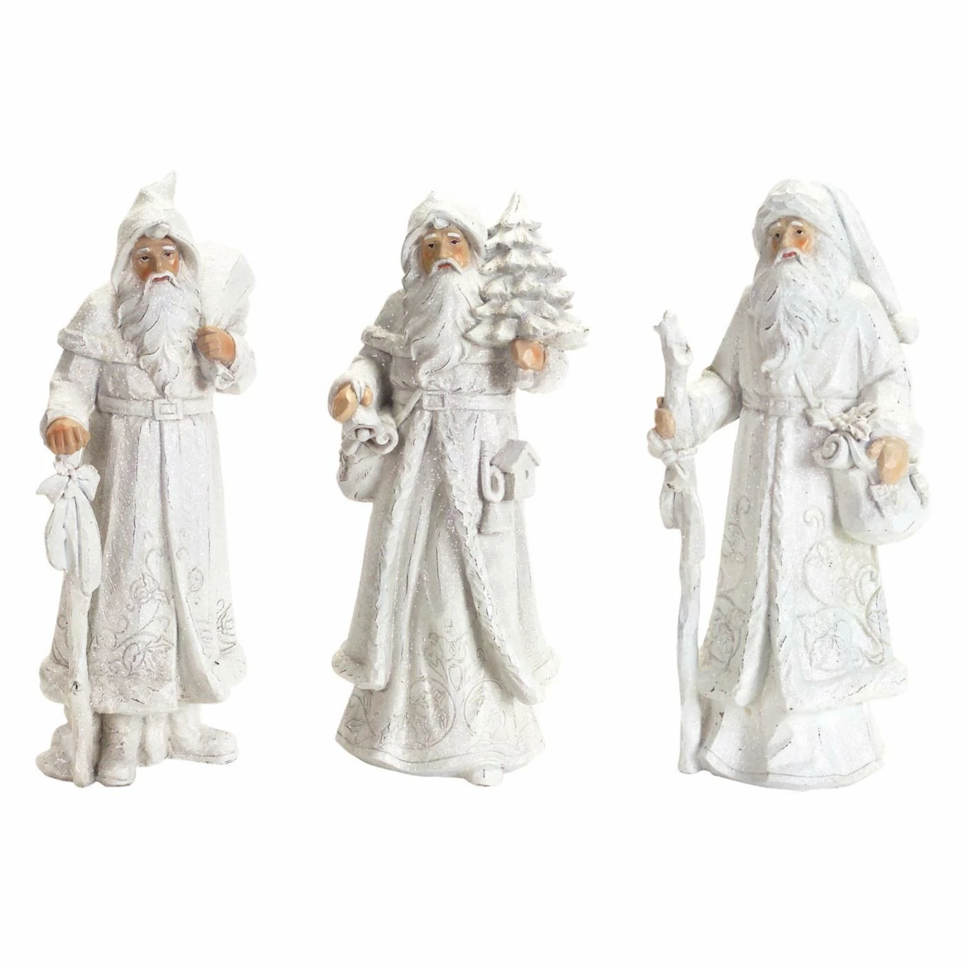 Best reviews of β€οΈ Melrose International Melrose Winter Santa Figurines - Set Of 3 βοΈ