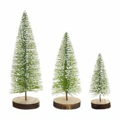 Hot Sale 🎉 Tabletop 🎄 Christmas Tree Décor Melrose Hometown Holiday Mini Tabletop 🎄 Christmas Tree - Set Of 12 🌟