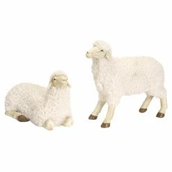 Coupon 💯 Decorative 🎄 Christmas Accents Melrose Homestead Holiday Sheep - Set Of 4 👏